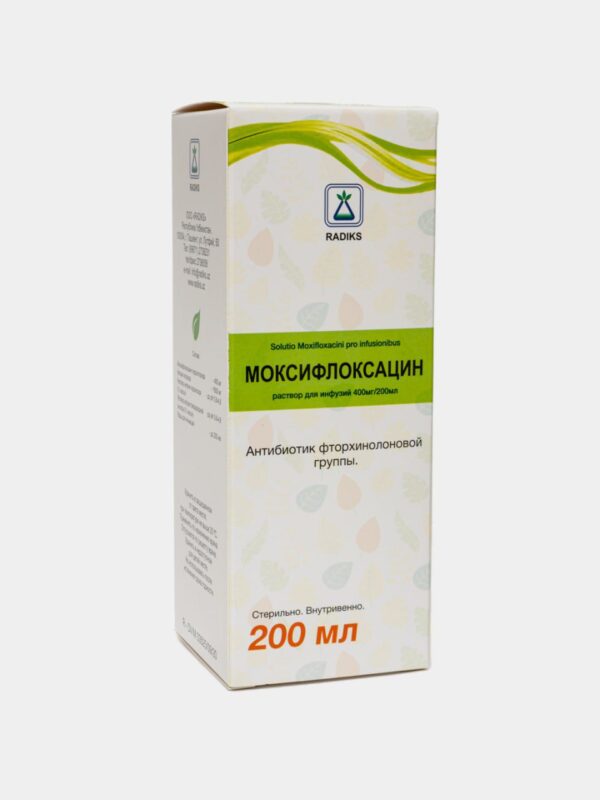 Моксифлоксацин  200мл